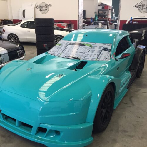 In carrozzeria il prototipo da pista